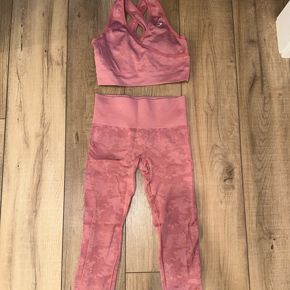 Gymshark Camo Seamless Leggings - Picture 3 of 9